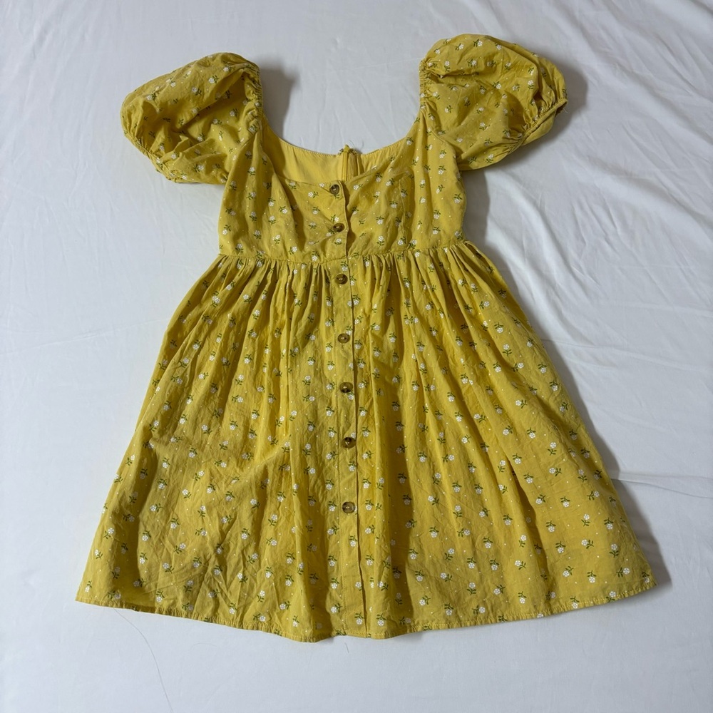 Line and Dot Summer Dress